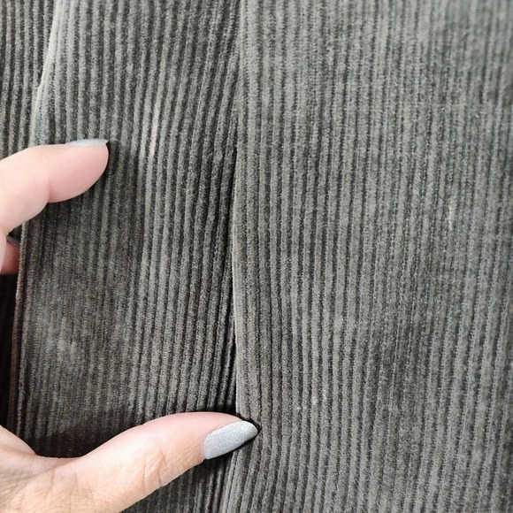 Daniel Cremieux Collection Pleated Corduroy Pants Cuffed Men Size 35 x 32 Green - Picture 9 of 9